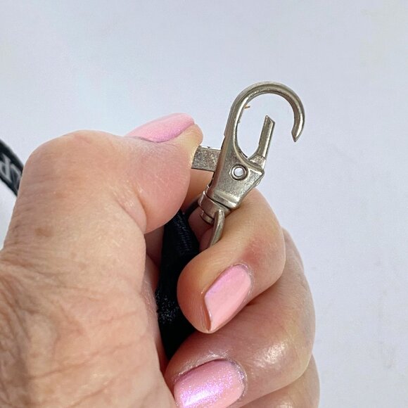 PMG NGC NCS Black Lanyard With Metal Swivel Hook For Keys or Badges - Picture 4 of 4